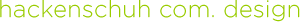 hackenschuh com. design